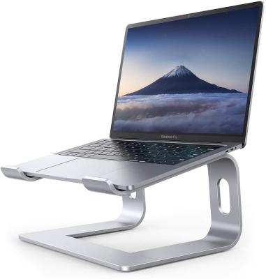 China Ergonomic Wall Hanging Success Yicosun Customized Logo Aluminum Computer Riser Sit Stand Laptop Metal Stand for sale