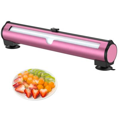 China Outdoor cling food wrap dispenser, with slide cutter and a 12