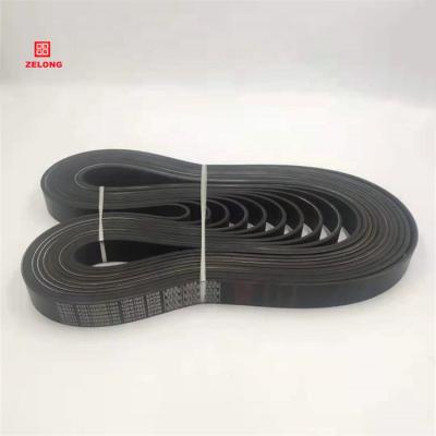 China Shantui bulldozer 612600061464 fan belt 10pk1643 for weichai engine parts for sale