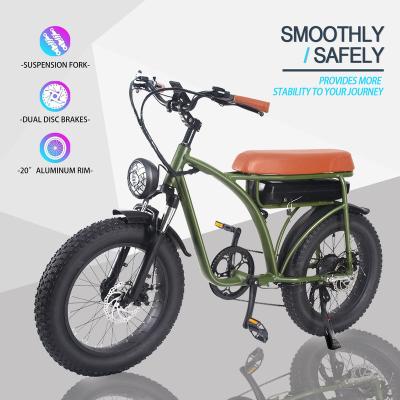 China 750w Aluminum Alloy Electric Bike For Adults 20