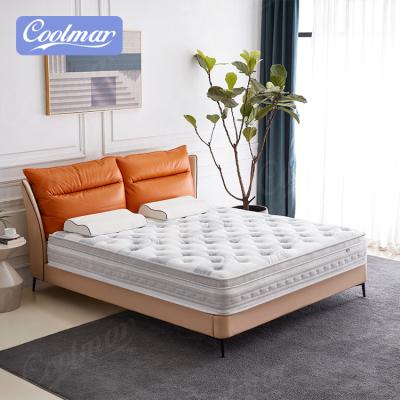 China Wholesale Hypoallergenic Plush Fabric Hotel Quality Memory Foam Mattress Pocket Spring Bed Soft Customized Queen Size Mattress for sale