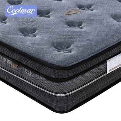 China Memory Spring Base King Size Pocket Box Mattress Hypoallergenic 15 Years Warranty for sale