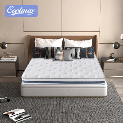 China Factory Sale Hypoallergenic High Density Foam Mattress Hybrid Mattress With Modern Tencel Fabric Box Spring Pocket High Elastic Spring for sale