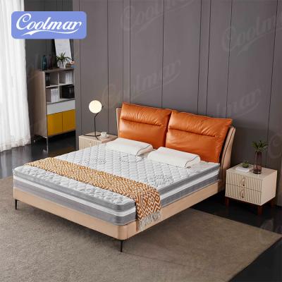 China Hypoallergenic European Comfort Mattress Queen Size Bed Pocket Spring Memory Foam Top Mattress for sale