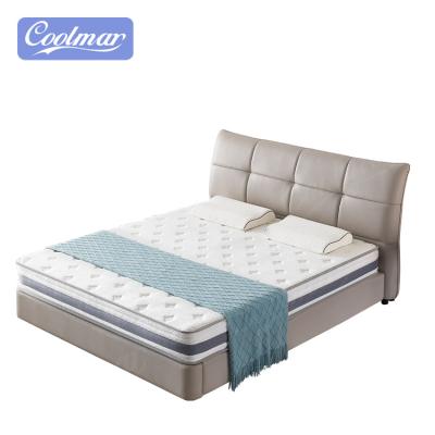 China Luxury Hotel Fabric Mattress Hypoallergenic Knitted Memory Foam Pocket King Size Box Spring for sale