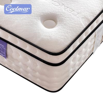 China 35cm memory foam pocket tatami hypoallergenic mattress box coil spring sping mattress for modern hotel for sale