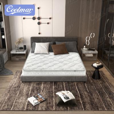 China Hypoallergenic Plants Comfortable Bed Spring Felt Pad Protector Student Dorm King Memory Foam Maker Steel Wire Mattress for sale