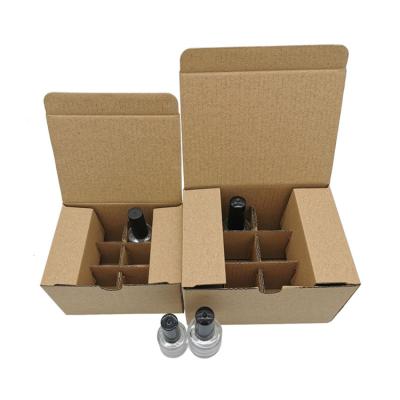 China OEM LOGO Corrugated Cardboard Custom Mailing Cardboard Small Shipping Recycled Materials Color Packaging Box For Nail Polish Set for sale