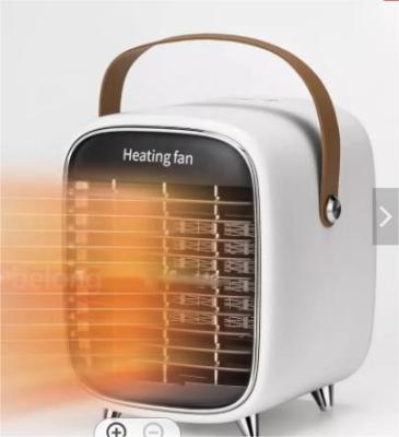 China Household Portable Room Heaters 2022 Electro PTC Electric Rechargeable Heater Fan Ceramic With Safety Off Function Power Warm Smart Gift for sale