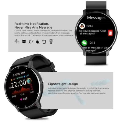 China Wifi Belong Health Monitoring ZL02 Smartwatch For Women Men Heart Rate Blood Pressure Fitness Sport Smart 1.28 Inch IPS Touch Screen for sale