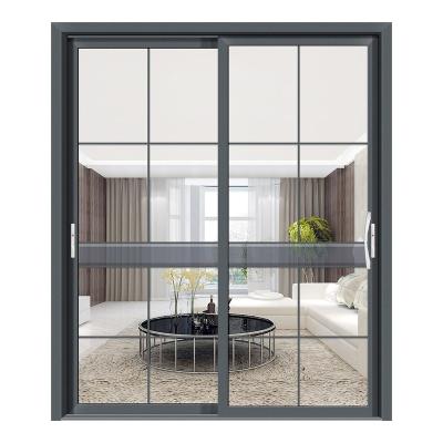 China Popular Commercial Door Patio Aluminum Glass Windproof Design Folding DoorsInterior Aluminum Bi-Folding Door for sale