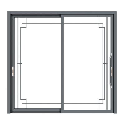 China Windproof aluminum tempered glass windows local window bifolding horizontal folding aluminum bifold window for sale