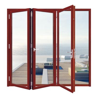 China China Manufacturer Swing Open Exterior Black Metal French Doors Windproof Panel With Hardware Kit Exterior Door for sale