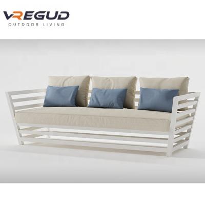 China Aluminum Garden Sofa Set Modern Metal Outdoor Furniture Resort Living Room Patio Patio Set for sale