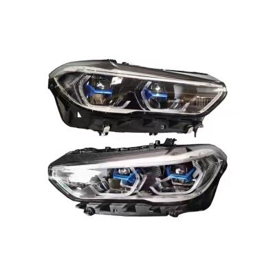 China Halogen X5 Headlights X5 Series F15 Bi Xenon Full Led Used Original Car Headlamp For BMW G05 X5 40iX M50i Laser for sale