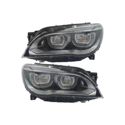 China Halogen xenon headlights used original 7 series car full led headlight for BMW F02 F01 LED LCI for sale