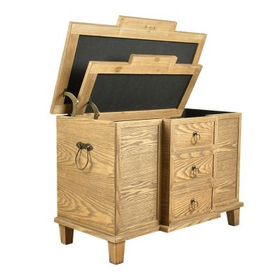 China Wooden Leg Viable Box Drawer Cabinet Wooden Storage Box for sale