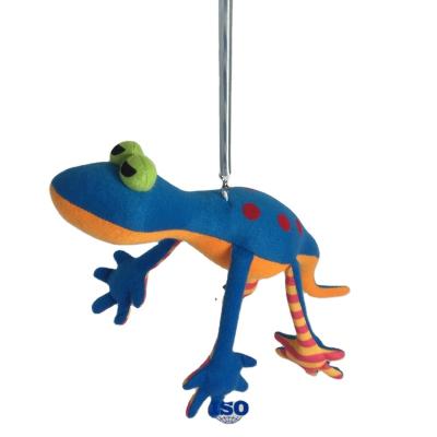 China Promotional Hanging Cute Plush Design Fashion Souvenir Plush Gecko Custom Toys for sale