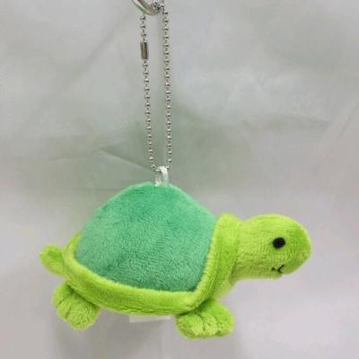 China Bestselling Soft Plush Mini Stuffed Animal Super Turtle Plush Keychains for sale