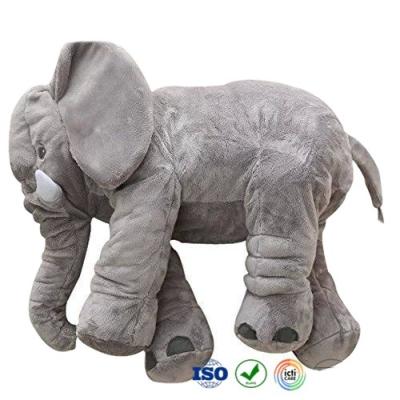 China Good Quality Hot Sales Animal Colorful Elephant Plush Lying Soft Pillow for sale