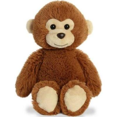 China New Golden Brown Plush Animal Monkey Soft Plush Stuffed Toys Children Baby for sale