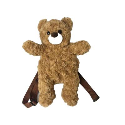 China High Quality Plush Custom Brown Teddy Bear Soft Animal Backpacks for sale