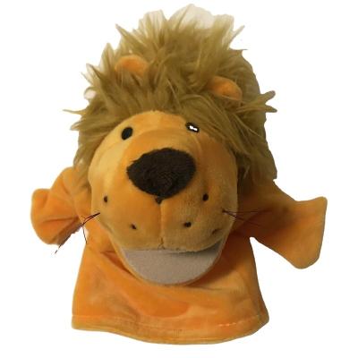 China 2016 Hot Animal Lion Soft Plush Toy Puppet Hand for sale