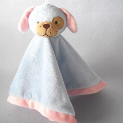 China Bestselling Soft Plush Toy Dog Baby Comforter Toys for sale