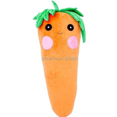 China Vegetable Orange Carrot Plush Good Novelty Fruit Stuff Toys for sale