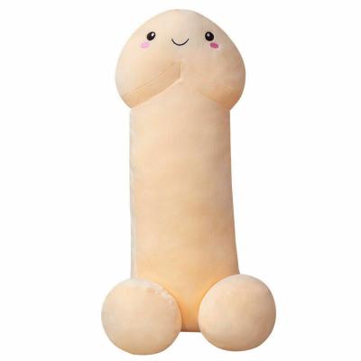 China Cute Custom Plush Giant Plush Pillow Soft Stuffed Penis Toy for sale