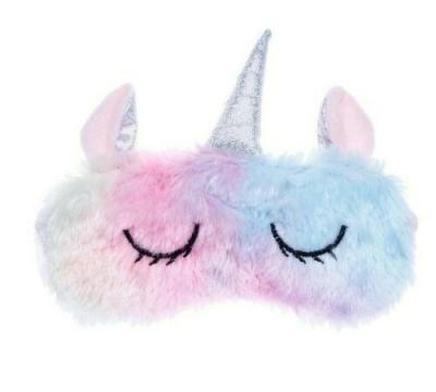 China Plush Fashion Custom Animal Eyes Mask Soft Plush Unicorn Party Supplies for sale