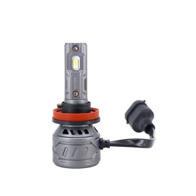 China Car Lighting Auto Headlamp P1-H8 H11 H16 Led Headlight Led Foglight Lamp Bulb 25W 5000LM Led Headlamp With Fan for sale