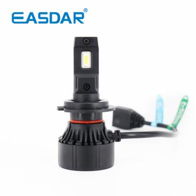 China Car Lighting Super Bright M2S H7 Led Headlights With Fan 35W 6000LM 7535 Chip 6000K LED Canbus Auto Led Headlight Bulb for sale