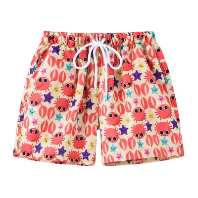 China Wholesale Custom Blank Anti-wrinkle Kids Beach Shorts Children's Swimwear for sale