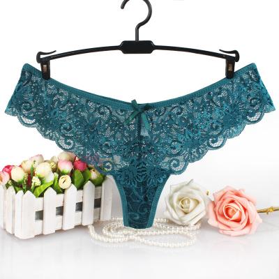 China Aale Women's Breathable Hot Lace Underwear Mid Waist Briefs One-Piece Soft Seamless With Seamless Lace Underwear Knickers Ladies Knickers for sale