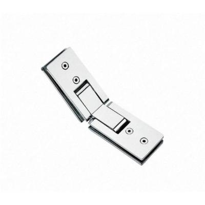 China Upon turning door 25 degree Manufacturer Price Bearing 40KG Soft Close 180 Degree Glass to Glass Gate Hinge 304 Stainless Steel bathroom glass hinge for sale