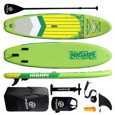 China High Quality ALL ROUND No Moq Running Durable Green Pineapple Life Inflatable Rack Up Paddle Board for sale