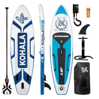 China Beginner BSCI DONGNUO Wake 2 Person Standup Explosion 10 Feet Carrier Outdoor Awesome Sup Paddle Board for sale