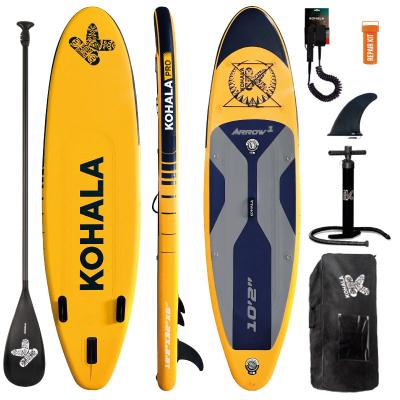 China Yoga Factory Spanking Directly Sales Drop Stitch Stand Up Paddle Board Yoga Board for sale