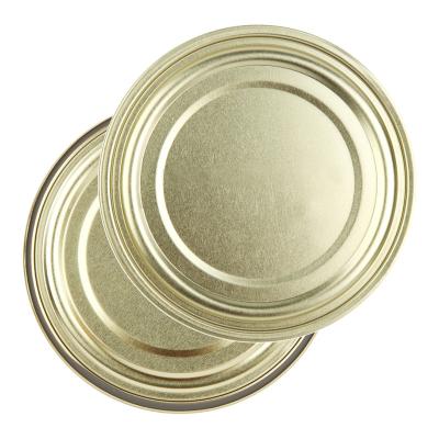 China Non Spill 401 Open Tin Bottom Lid For Coffee Easy Can Canned Milk Powder Gold Bottom End for sale