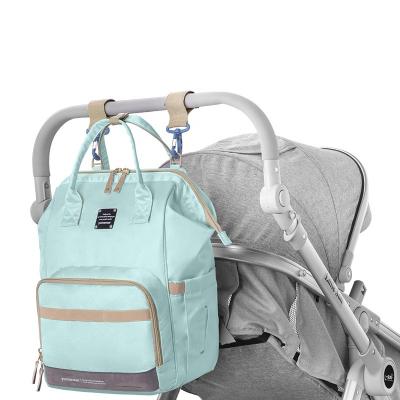 China Fashion Multifunctional Mom Diaper Bag Large Capacity Travel Backpack Maternity Care For Baby Care Diaper Handbag for sale