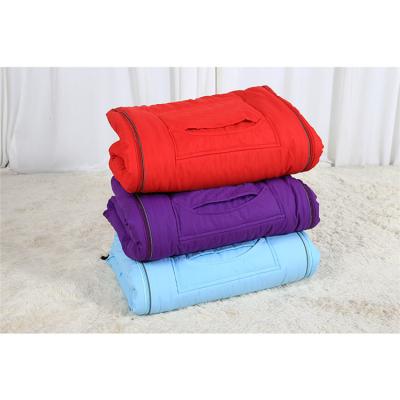 China 2019 Winter Antibacterial Knit Soft Sleeping Bag Baby Toddler Padded Solid Warm Newborn Sleeping Bags for sale