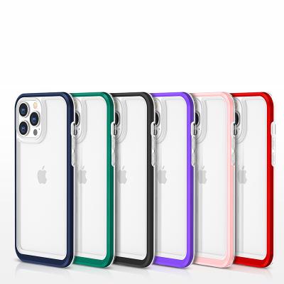 China Anti-drop New High Quality 3 in 1 Shockproof Clear Transparent Cover Phone Case For iPhone 12 13 pro 11 Max X Xr for sale