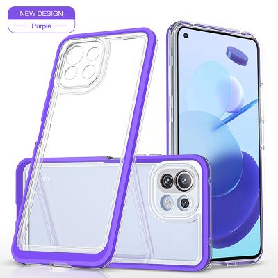 China Free Sample Shockproof Back Cover For Xiaomi Case Tpu Acrylic Lightweight Mobile Phone Case For Xiaomi MI 11 Lite for sale