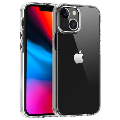 China Anti-drop For Iphone 13 Case PC Transparent Phone Case Crystal Clear TPU Back Cover For iPhone 11 12 13 pro max for sale