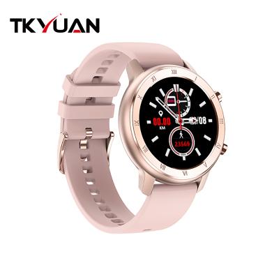 China Tkyuan 2020 Touch Screen Full Touch Round Screen DT89 Smart Wach IP68 Fitness Smartwatch For Women Men for sale