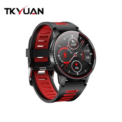 China Waterproof Touch Screen Tkyuan IP68 Round Smart Watches 2020 New Arrivals For Men Women for sale