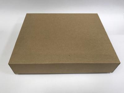 China Bulk Corrugated Packing Boxes Lid And Base Gloss / Matte Lamination With Ribbon for sale