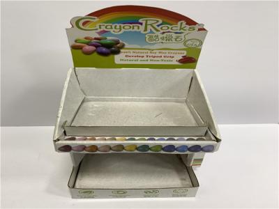 China Durable Counter Display Boxes Golden / Silver Hot - Stamping Damp - Proof for sale