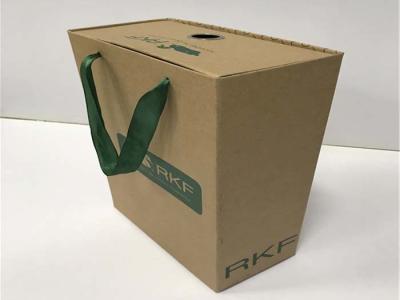 China Custom Corrugated Containers For Shoes , Pull - Out Product Packaging Boxes for sale